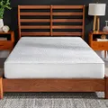 Tempur-Pedic Cool Luxury Fitted Mattress Protector - Cool and Comfortable Luxury Knit - Waterproof to Protect Against Spills and Stains - Machine Washable, Queen Sized, White, Polyester & Polyester Blend, White, King