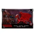 Jada Toys Dungeons and Dragons 1.65 inch Die-cast Metal Collectible Figures 5-Pack, red