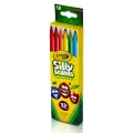 CRAYOLA Twistables Silly Scents Coloured Pencils, 12 Vibrant Colors with Scents to Match, Great for Colouring and Drawing Activities, Durable, Creative Scented Fun!, 68-7402