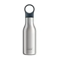 Joseph Joseph Loop Vacuum Insulated Water Bottle 500 ml (17 fl. oz) - Brushed/Anthracite