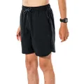 Rip Curl Boy's Pivot Volley Shorts, Black, 12 UK