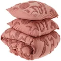 Linen House Rapallo Blossom QB Quilt Cover Set, Pink, Queen, 01703G845