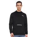 PUMA Men's RTG Hoodie Hooded Sweatshirt, Black, Large