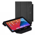 Adonit Trifold Case Compatible with iPad Pro 11 Inch (1st, 2nd, and 3rd Generation)- Lightweight Ultra Thin Stand Case, Auto Sleep and Wake,Pencil 2 Wireless Charging, Stylus Pens Holder