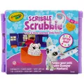 CRAYOLA 74 7367 Scribble Scrubbies Pets Glam Shop, Stamper Markers, Pets, Colour & Customise, Washable, Great Kids!