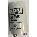 HPM F40 4-65W Fluorescent Starter, White