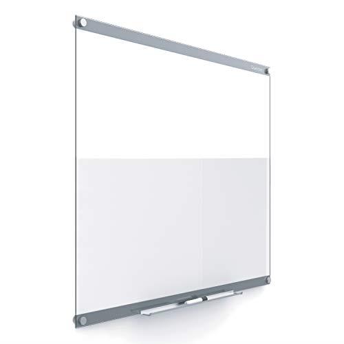Quartet Infinity Customizable Glass Board, 18x24-Inch