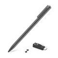 Adonit Dash 4 (Graphite Black) True Universal Dual Stylus, Palm Rejection Pencil, Type C Magnetic Charging, Extra Long Standby Time. Compatible for iPhone, iPad Air, iPad Pro, iPad Mini, iPad.