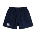 Canterbury Boys Professional Cotton Rugby Shorts Navy