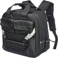 Amazon Basics 51-Pocket Pro Tool Bag Padded Backpack with Adjustable Pouch Front, Black