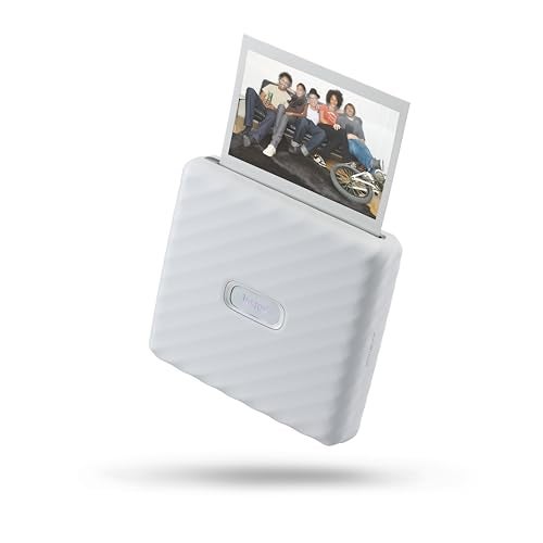 Instax Fujifilm Wide Link Printer, Ash White