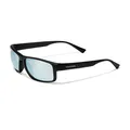 Hawkers Unisex FASTER Sunglasses, Black Blue Chrome, 59 UK