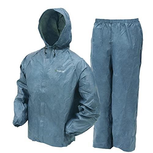 FROGG TOGGS mens Ultra-lite2 Waterproof Breathable Suit Rainwear, Blue, X-Large US