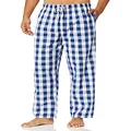 Nautica Men's Soft Woven Elastic Waistband Pajama Pants, Blue Depths, Medium