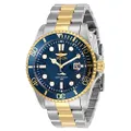 Invicta Pro Diver Stainless Steel Men's Quartz Watch - 43 mm, Two Tone/Blue, 43, Watch