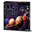 4M Solar System Mobile Kit Large, Glow in The Dark Planetarium Model, Includes Bonus Solar System Chart, 75CM X 75CM. Encourages Space Exploration, Craft Toy for The Whole Family
