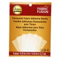 Aleene's Fabric Fusion Sheets Glue, Pack of 5