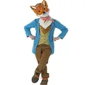 Fantastic Boys Mr Fox with Mask Book Day Week Animal Fancy Dress Costume Outfit Age 3-8 Years (3-4 Years)