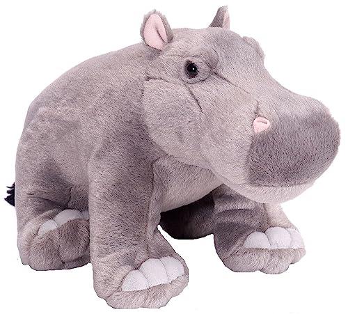 Wild Republic 16620 Hippo, Stuffed Animal, Plush Toy, Gifts for Kids, Cuddlekins, 12"