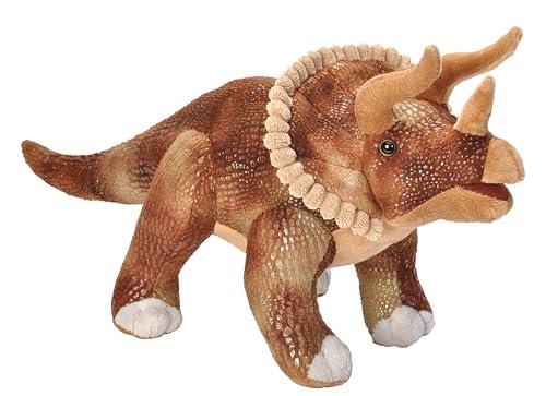 Wild Republic Triceratops Plush, Stuffed Animal, Gifts for Kids, Dinosauria 17 Inches