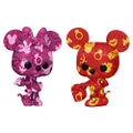 Funko PoP! Disney - Artist Series Mickey Mouse & Minnie Mouse Vinyl Figure 2-Pieces Pack, 10 cm Height