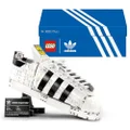 LEGO® Icons Adidas Originals Superstar 10282 Building Kit; Build and Display The Iconic Trainer
