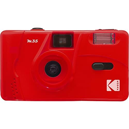 Kodak M35 Film Camera, Flame Scarlet, Compact