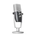 AKG Pro Audio Ara Professional USB-C Condenser Microphone, Dual Pattern Audio Capture Modes for Podcasting, Video Blogging, Gaming and Streaming, Blue and Silver