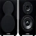 Yamaha NS-BP150 Pair of Bookshelf Speakers with 2-Way Bass Reflex System, Black