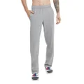 Champion Men's Open Bottom Light Weight Jersey Sweatpant, Oxford Grey, Medium