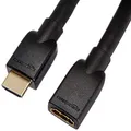 AmazonBasics High-Speed Male to Female HDMI Extension Cable - 15 Feet