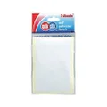 Quikstik Permanent Rectangle Label Hangsell, White, 70 x 108 mm (7 Pieces)