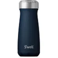 S'well Stainless Steel Traveler, 16oz, Azurite, Triple Layered Vacuum Insulated Containers Keeps Drinks Cold for 24 Hours and Hot for 12, BPA Free, Easy Carrying On The Go
