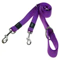 Rogz Classic Reflective Multi Dog Lead Purple Large