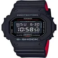 G-SHOCK DW5600HR-1A Mens Black Digital Watch with Black Band