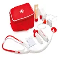 Hape E3010 Doctor On Call Play Toy , Red