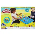 Hasbro Play-Doh - Play n Store Table - Kids Play Set for Arts and Crafts Activities with 8 Non-Toxic 55g tubs of Dough and Accessories with Storage - Kids Sensory and Educational Toys - FFP - Ages 3+