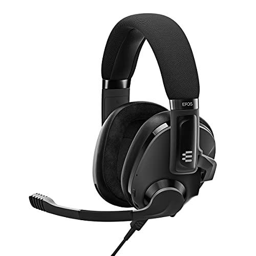 EPOS Audio Gaming H3 Hybrid Closed Acoustic Gaming Headset with Bluetooth, Black, One-Size