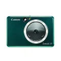 Canon Zoemini S2 (Teal) - Slimline Instant Camera and Pocket Photo Printer, Ideal for Snapping Selfies with a Built in Mirror and Ring-Light, (4519C008)