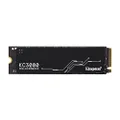 Kingston KC3000 PCIe 4.0 NVMe M.2 SSD - High-Performance Storage for Desktop and Laptop PCs -SKC3000D/2048G