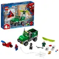 LEGO Marvel Spider-Man Vulture's Trucker Robbery 76147 Playset with Buildable Bank Truck Toy and Superhero Minifigures