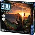 THAMES & KOSMOS Exit: The Sacred Temple (with Jigsaw Puzzles) | Exit: The Game - A Kosmos Game | Family-Friendly, Jigsaw Puzzle-Based at-Home Escape Room Experience for 1 to 4 Players, Ages 10+