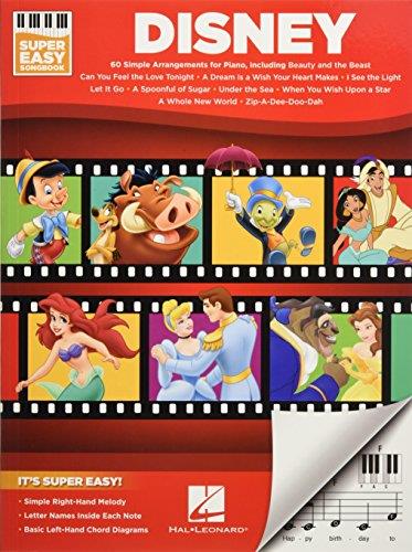 Hal Leonard Disney Super Easy Song Book: Super Easy Songbook - 60 Simple Arrangements for Piano