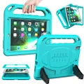 LEDNICEKER Kids Case for New iPad 9.7 2018/2017 - Built-in Screen Protector Light Weight Shock Proof Handle Friendly Convertible Stand Kids Case for New iPad 9.7 2017/2018 (ipad 5&6) - Turquoise