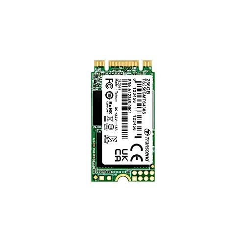 Transcend 256GB SATA III 6Gb/s MTS430S 42 mm M.2 SSD Solid State Drive (TS256GMTS430S)