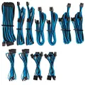 Corsair CP-8920228 Premium Individually Sleeved PSU Cables Pro Kit â€“ Blue/Black