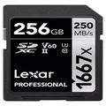 Lexar Professional 1667x 256GB SDXC UHS-II Card, (LSD256CB1667)