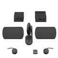Logitech Rally Plus Ultra-HD ConferenceCam Kit, Includes Rally Camera, 2x Mic, 2x Speaker, Display Hub & Mic Hub