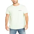 Nautica Men's Short Sleeve Solid Crew Neck T-Shirt, Patina Green Solid, Small