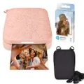 HP Sprocket Portable 2x3 Instant Photo Printer (Blush Pink) Zink Paper Bundle